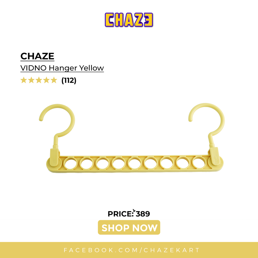 CHAZE VIDNO Hanger Yellow