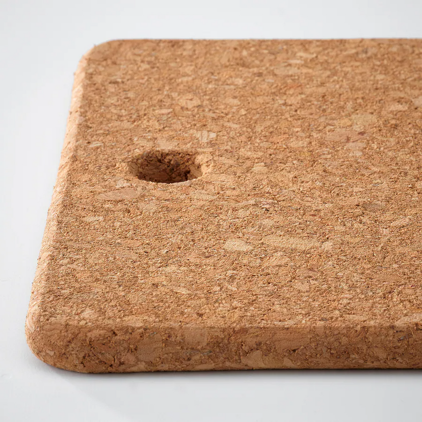 IKEA HEAT Pot stand, cork, 23x17 cm