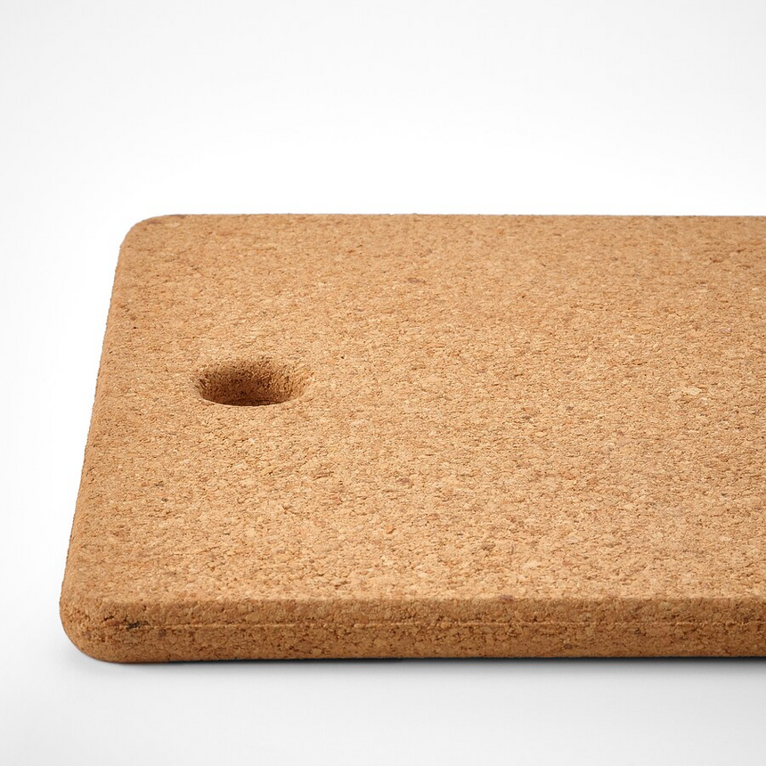 IKEA HEAT Pot stand, cork, 23x17 cm