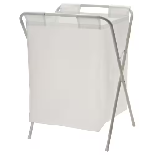 IKEA JALL Laundry Bag with Stand White 50 L