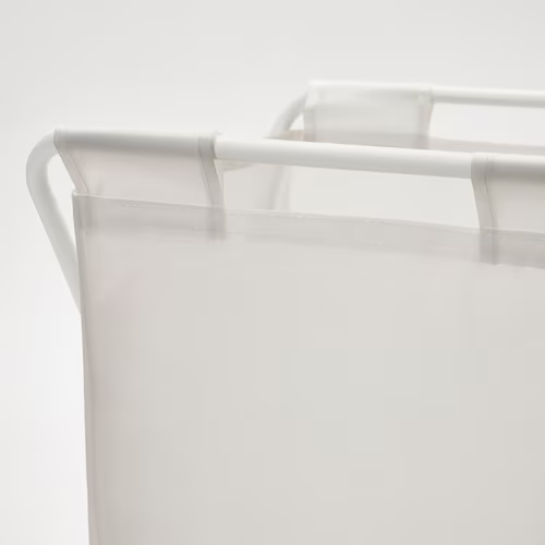 IKEA JALL Laundry Bag with Stand White 50 L