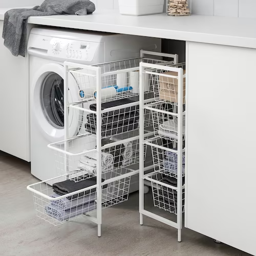 IKEA JONAXEL Storage Combination, White, 25x51x73 cm