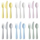 IKEA KALAS 18-piece cutlery set, mixed colours