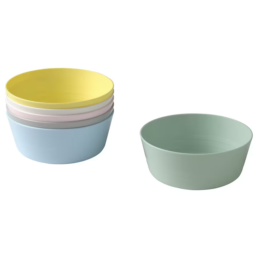 IKEA KALAS Bowl, mixed colours