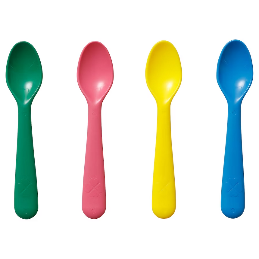 IKEA KALAS Spoon, mixed colours