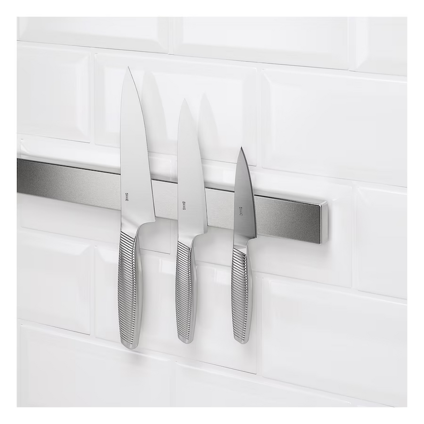 IKEA KUNGSFORS magnetic knife rack stainless steel