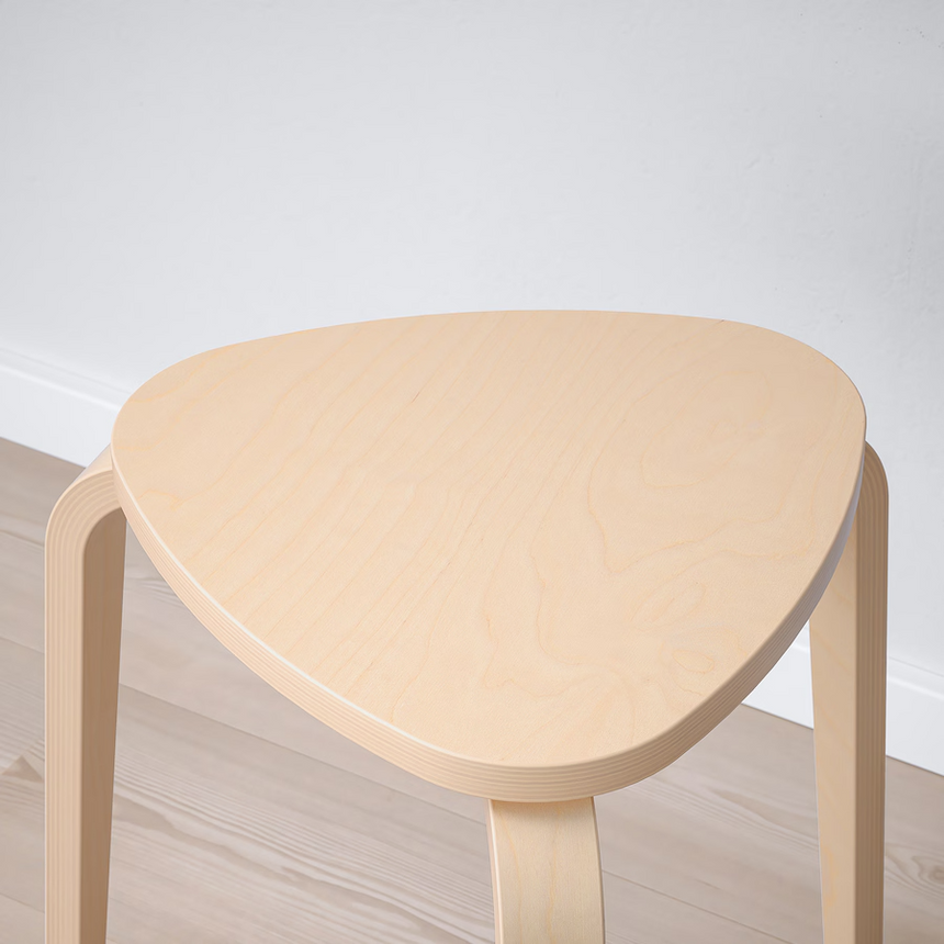 IKEA KYRRE Stool, birch (45x42 cm)