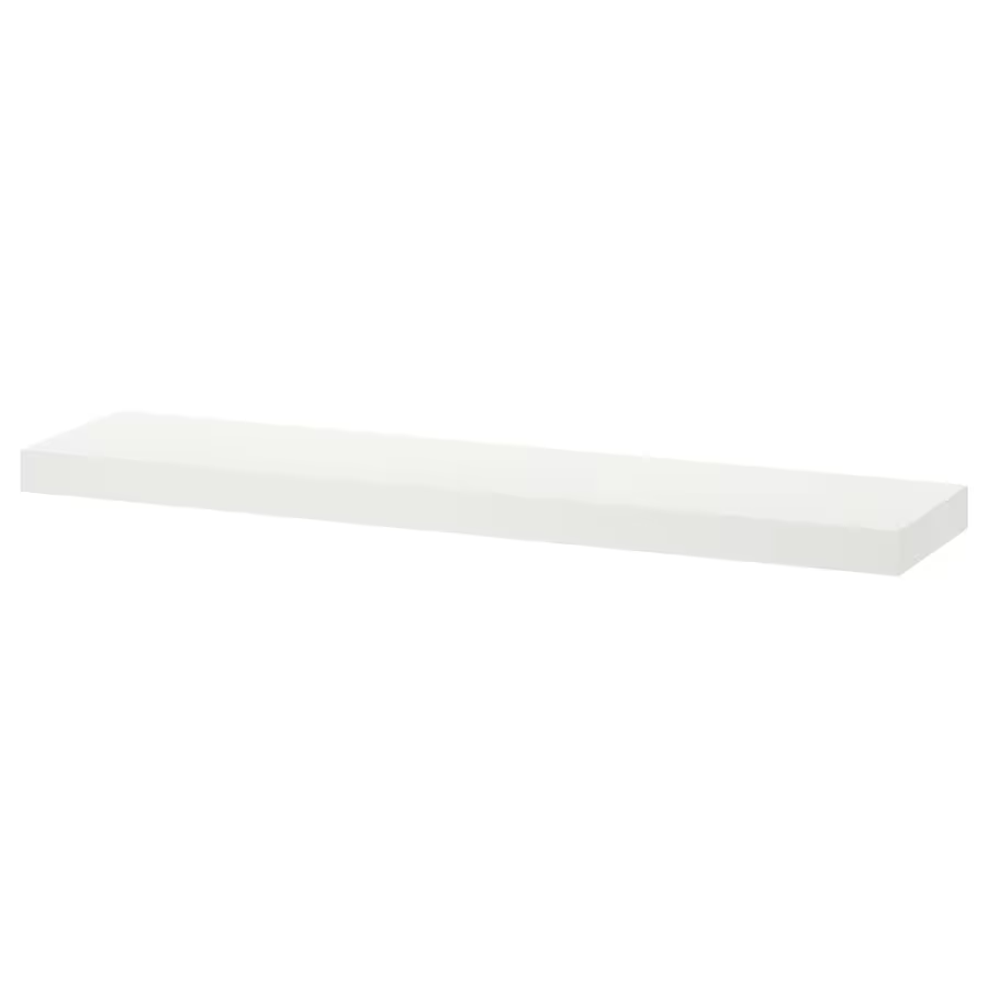 IKEA LACK Wall shelf, white, 110x26 cm