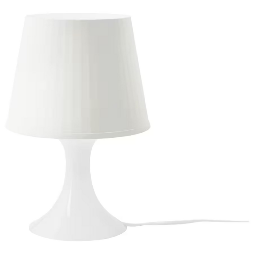 IKEA LAMPAN Table lamp, white, 29 cm