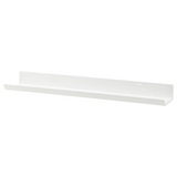 IKEA MALMBACK display shelf, white, 60 cm