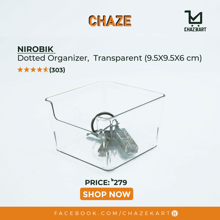 CHAZE, NIROBIK Organizer (9.5X9.5X6 cm)