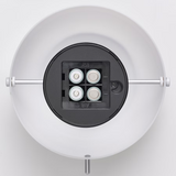 IKEA NODMAST LED portable lamp, battery operated, white/black, 26 cm