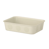 IKEA, NOJIG Organiser plastic, beige 15x20x5 cm