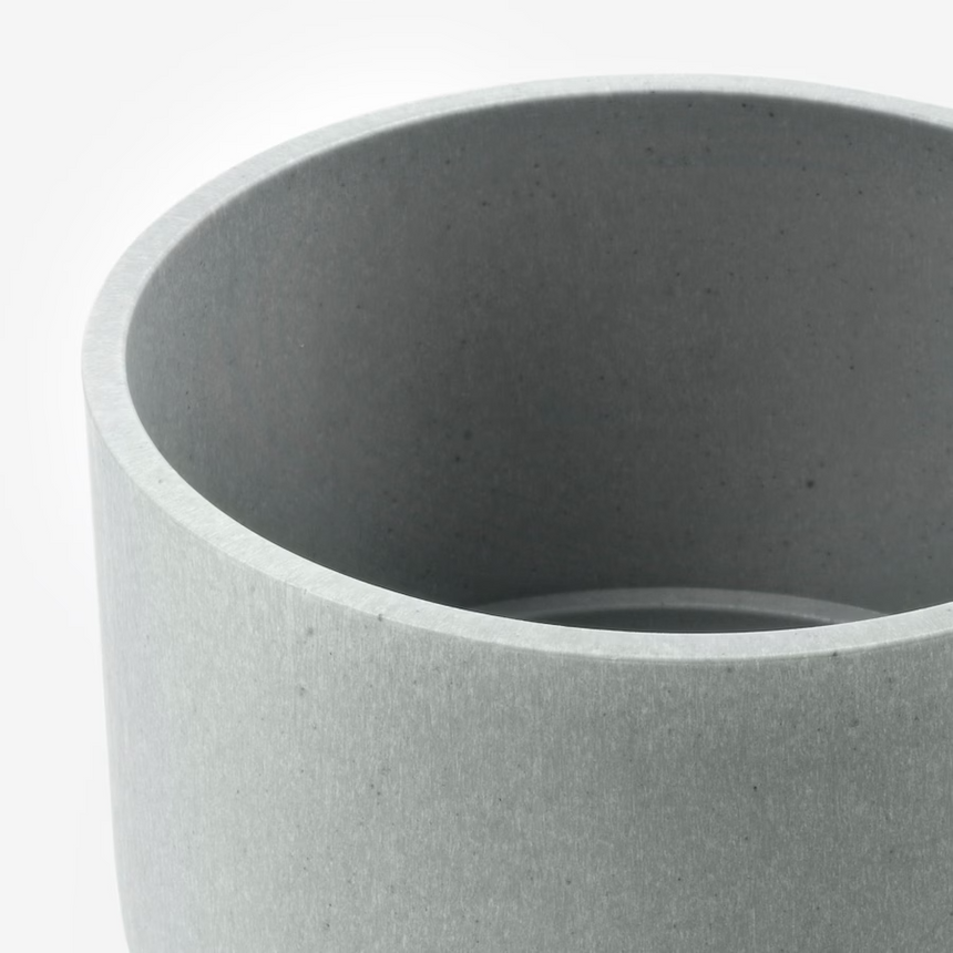 IKEA NYPON Plant pot, in/outdoor grey, 9 cm