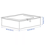 IKEA PARKLA Storage case, 55x49x19 cm