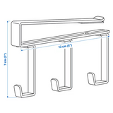 PALYCKE clip-on hook rack