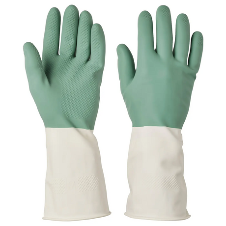 RINNIG cleaning gloves, green, M