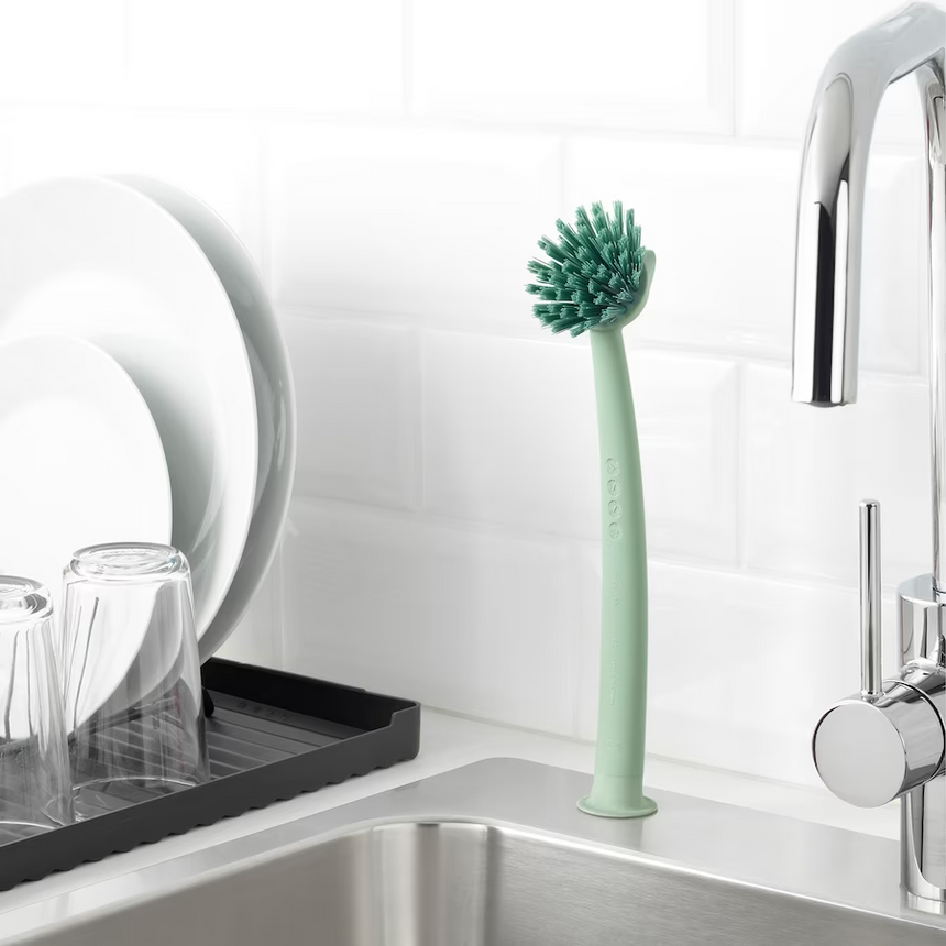 IKEA RINNIG Dish-washing brush, green