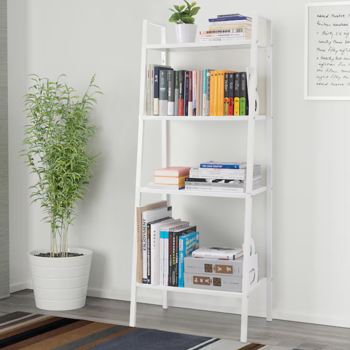 IKEA LERBERG Shelf unit, white, 60x148 cm