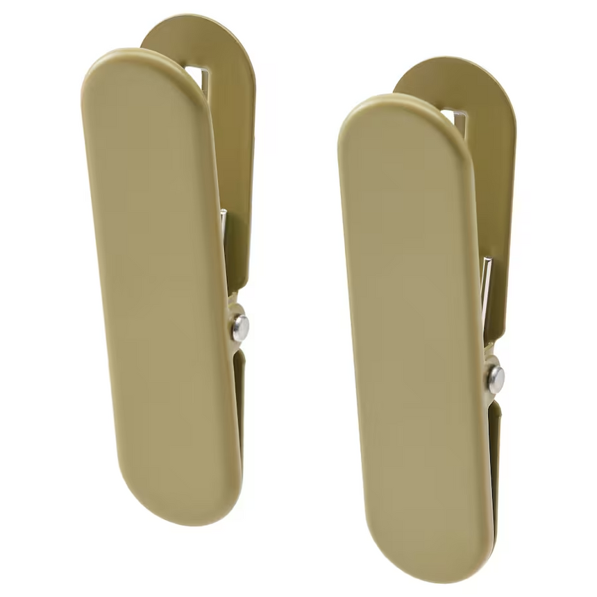 IKEA SKADIS Clip, beige-green