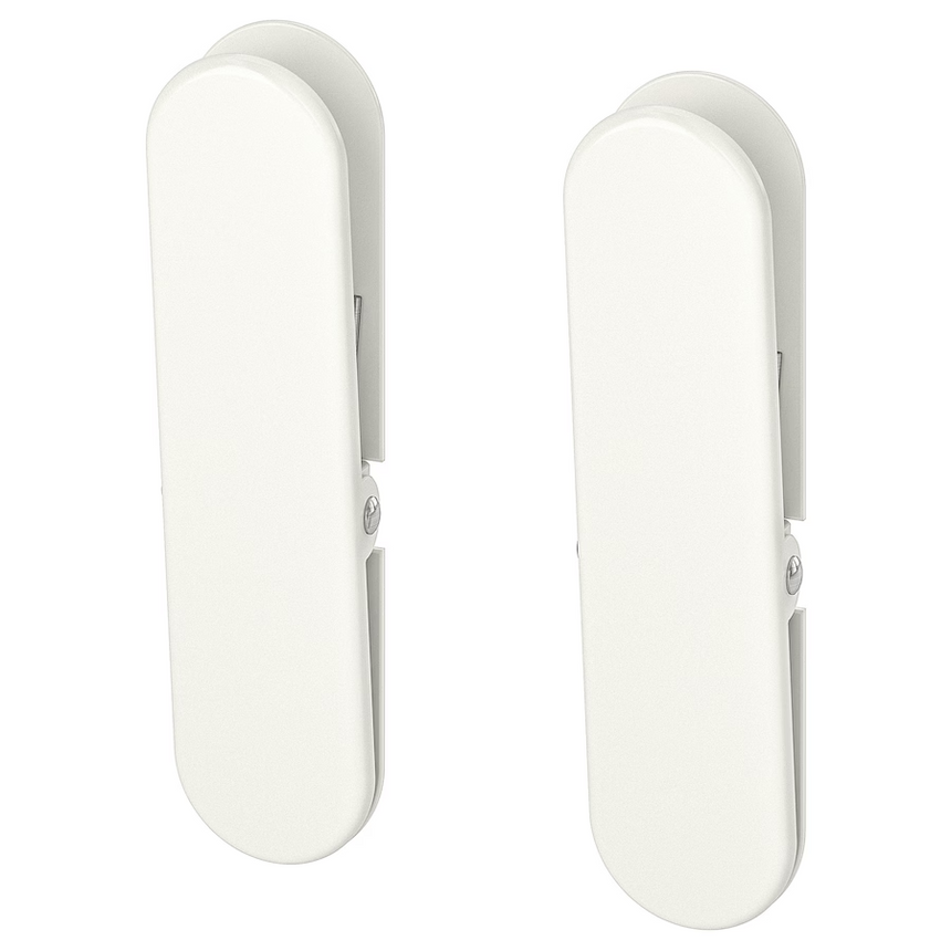 IKEA SKADIS Clip, white set of 2