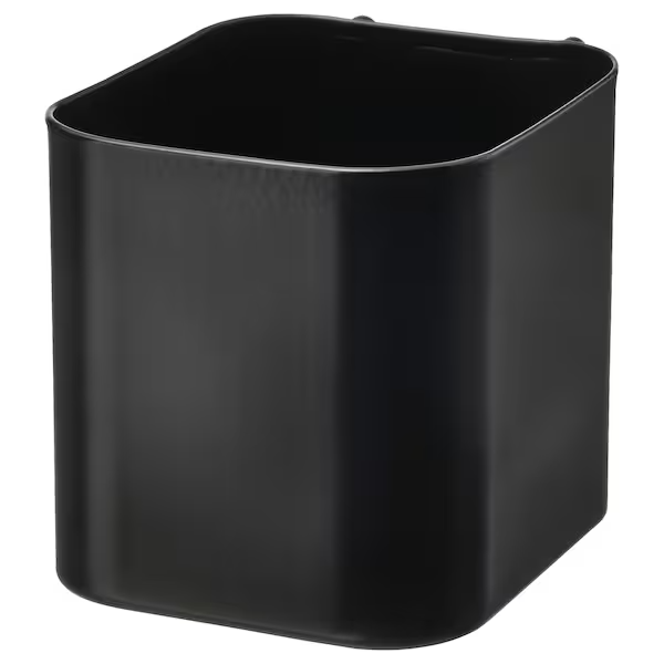 IKEA SKADIS Container, Black