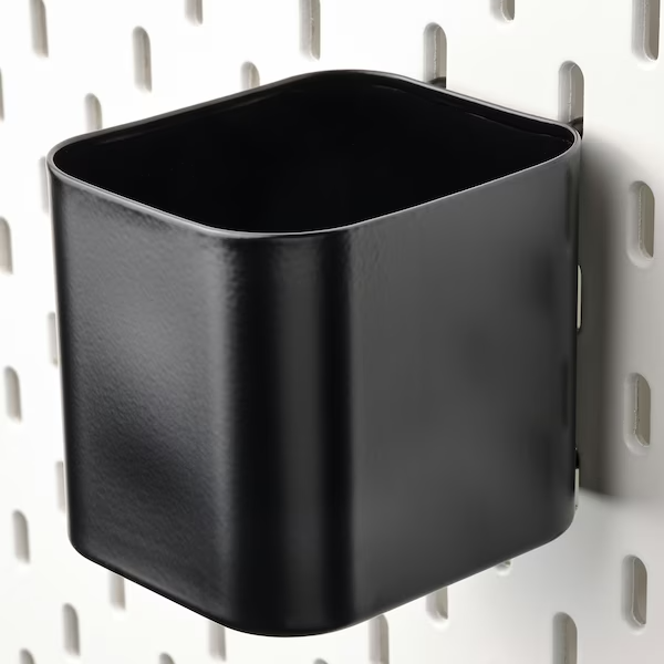 IKEA SKADIS Container, Black