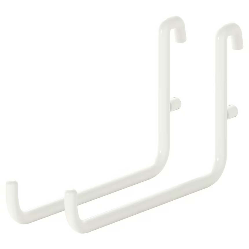 IKEA SKADIS Hook, white ( L Hook )