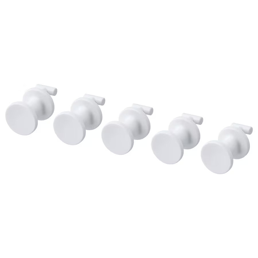 IKEA SKADIS Hook, white, 19 mm