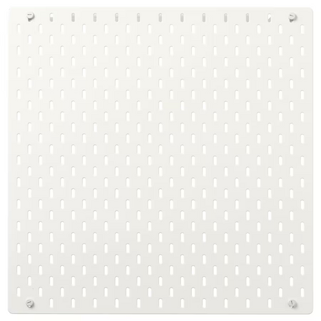 IKEA SKADIS Pegboard, white, 56x56 cm