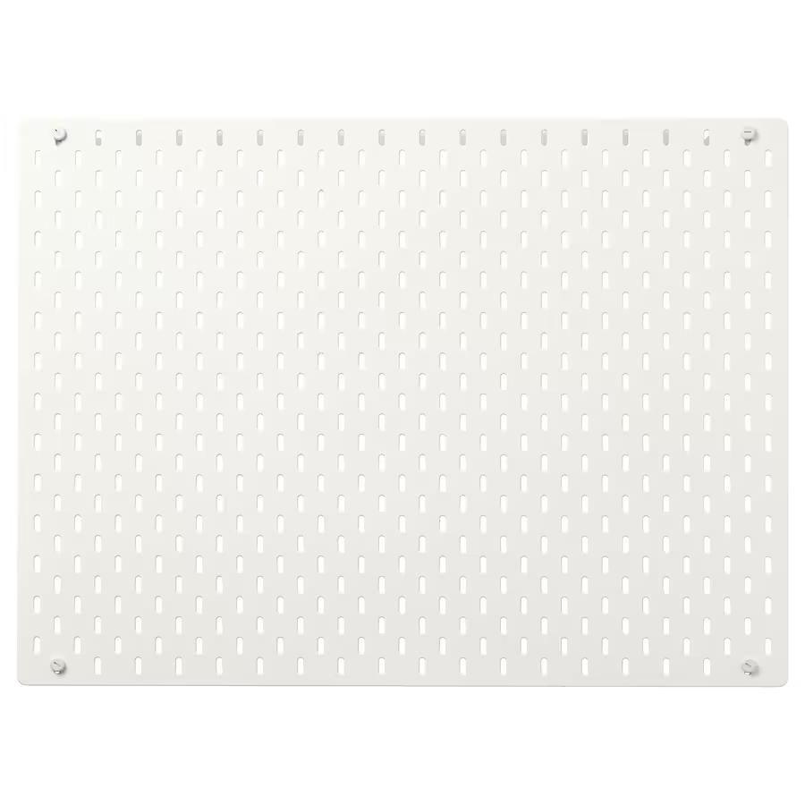 IKEA SKADIS Pegboard, white, 76x56 cm