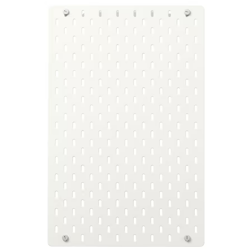 IKEA SKADIS Pegboard, white, 36x56 cm