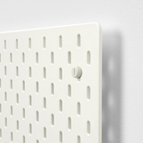 IKEA SKADIS Pegboard, white, 56x56 cm