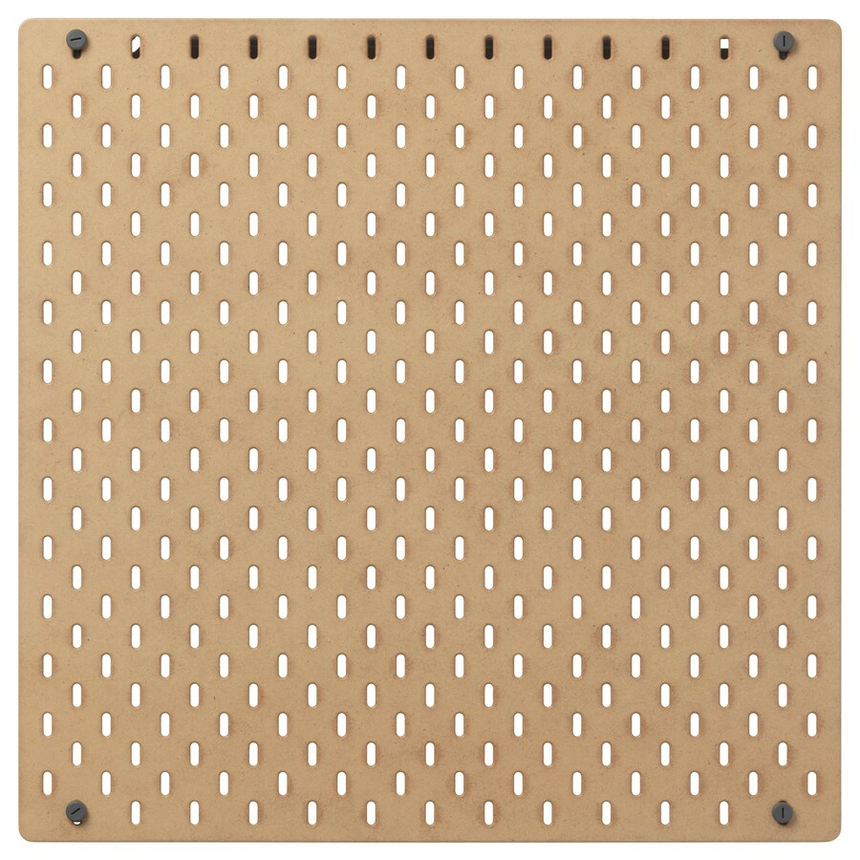 IKEA SKADIS Pegboard, wood, 56x56 cm