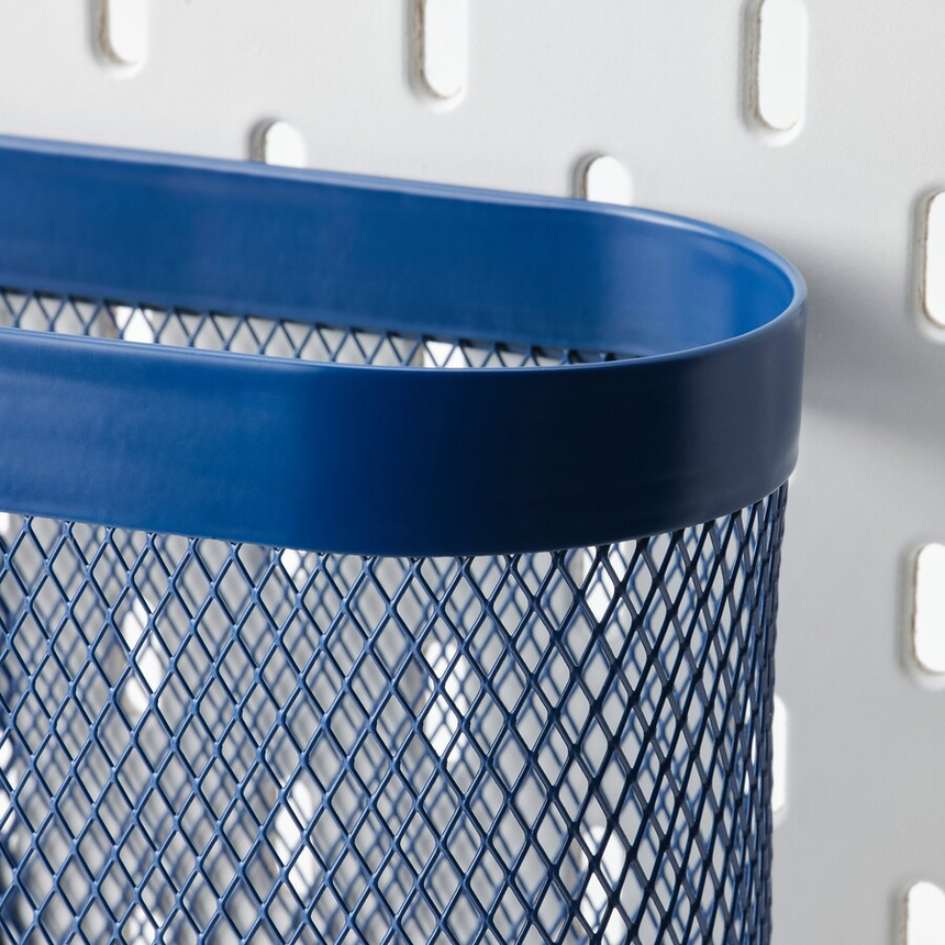 IKEA SKADIS Storage basket, set of 3, dark blue