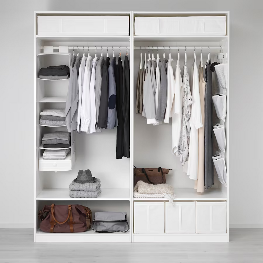 IKEA, SKUBB box with compartments white 44x34x11 cm (Prebook)