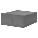 IKEA, SKUBB storage case dark grey 44x55x19 cm (Prebook)