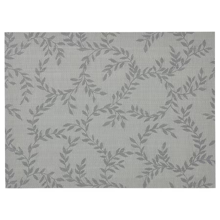 IKEA SNOBBIG place mat patterned/grey 45x33 cm