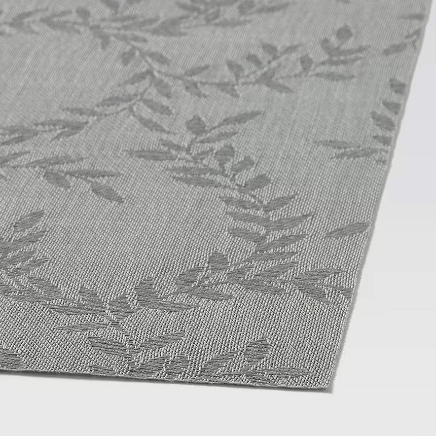 IKEA SNOBBIG place mat patterned/grey 45x33 cm