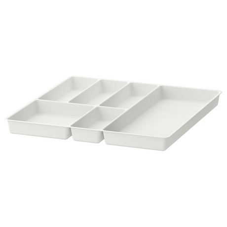 IKEA STODJA Cutlery tray, white, 51x50 cm