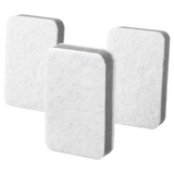 IKEA SVAMPIG Sponge Grey-White, Set of 3