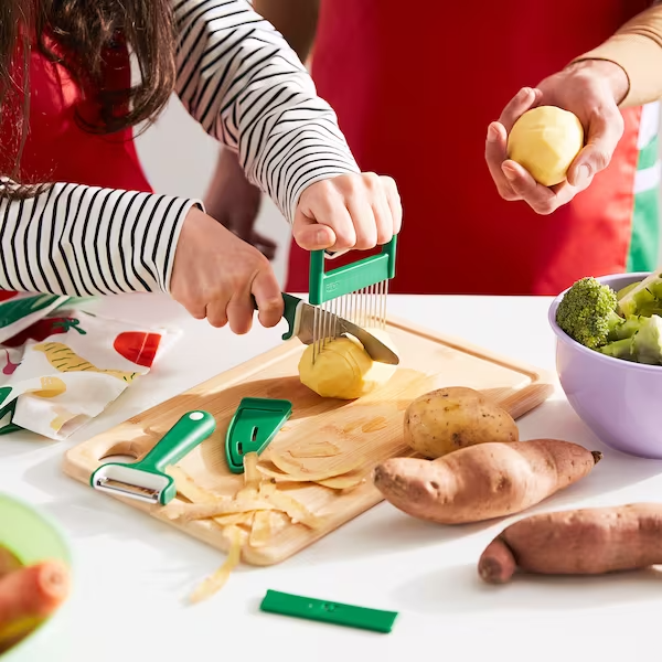 IKEA TABBERAS Food Slicing Assistant, Green