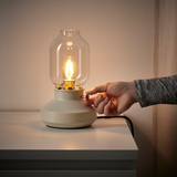 IKEA TARNABY table lamp beige 25 cm (Pre Book)