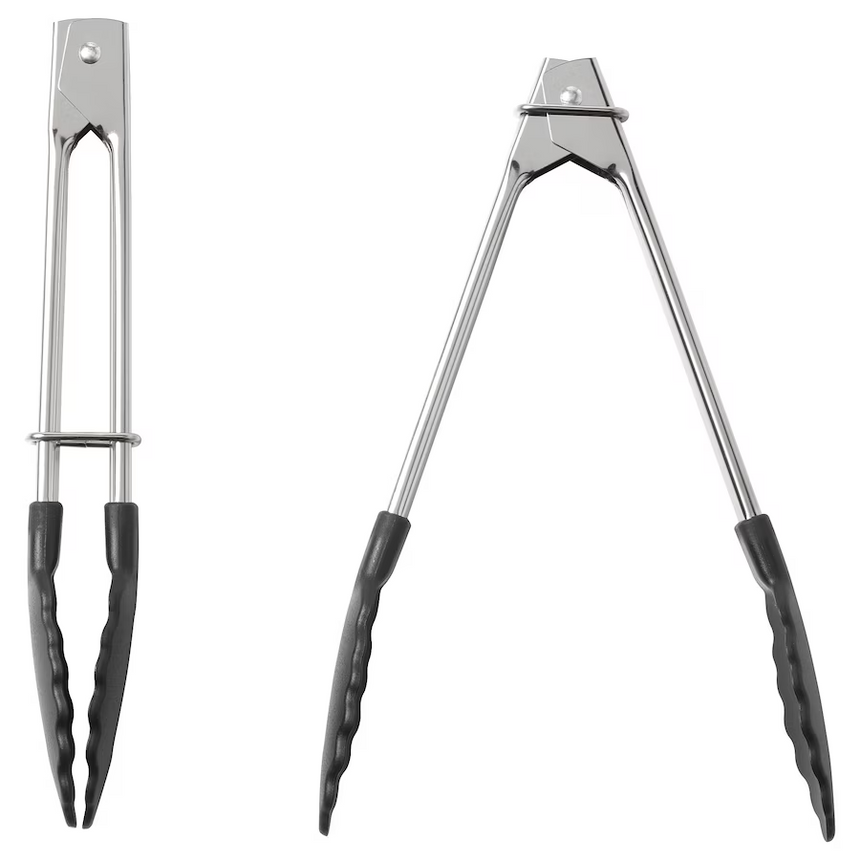 IKEA TILLAMPAD Tongs, stainless steel