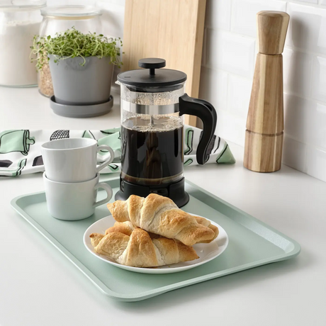 IKEA TILLGANG Tray, pale green, 37x29 cm