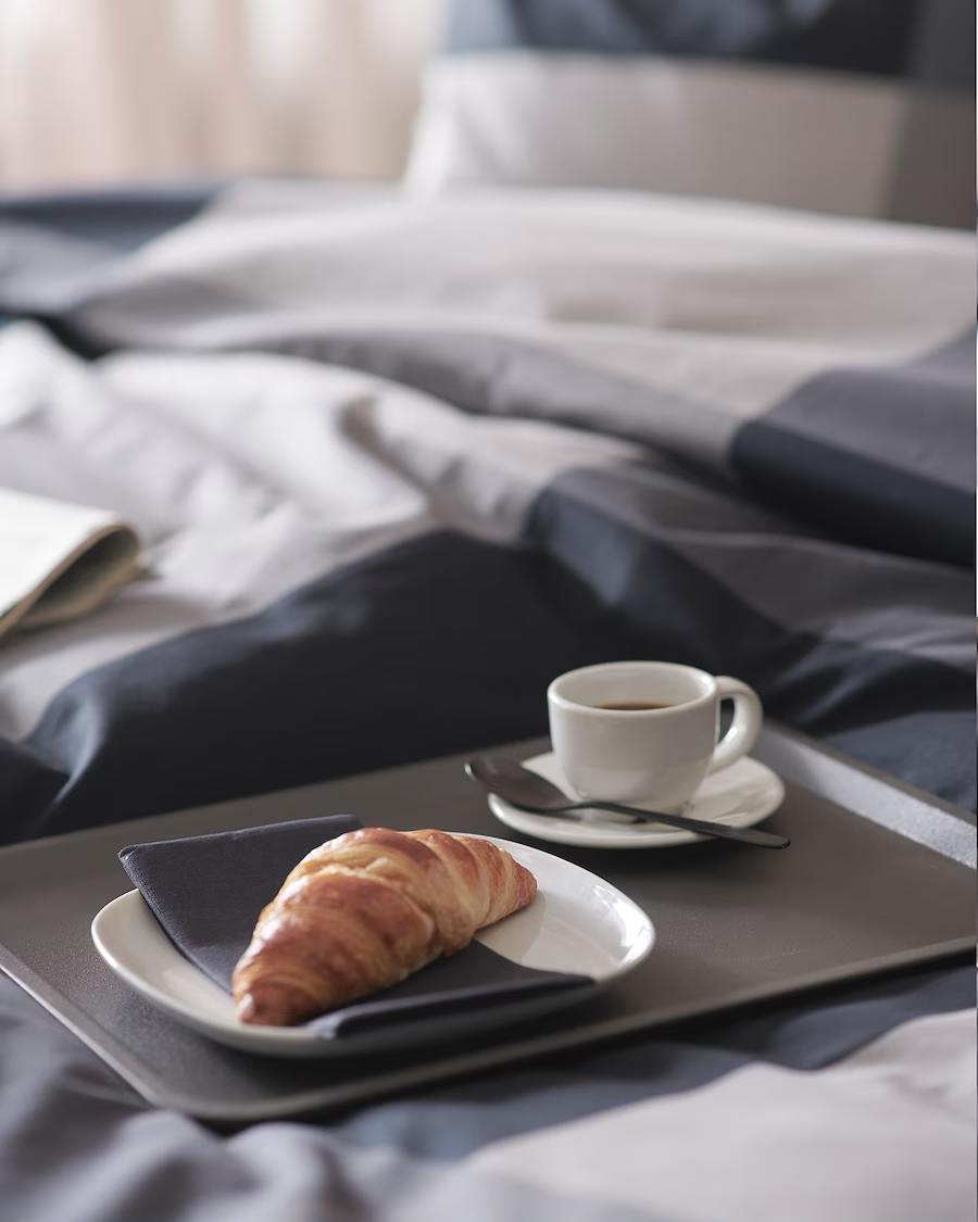 IKEA TILLGANG Tray, grey, 37x29 cm