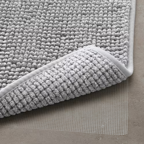 IKEA TOFTBO Bath mat, grey-white melange, 40x60 cm