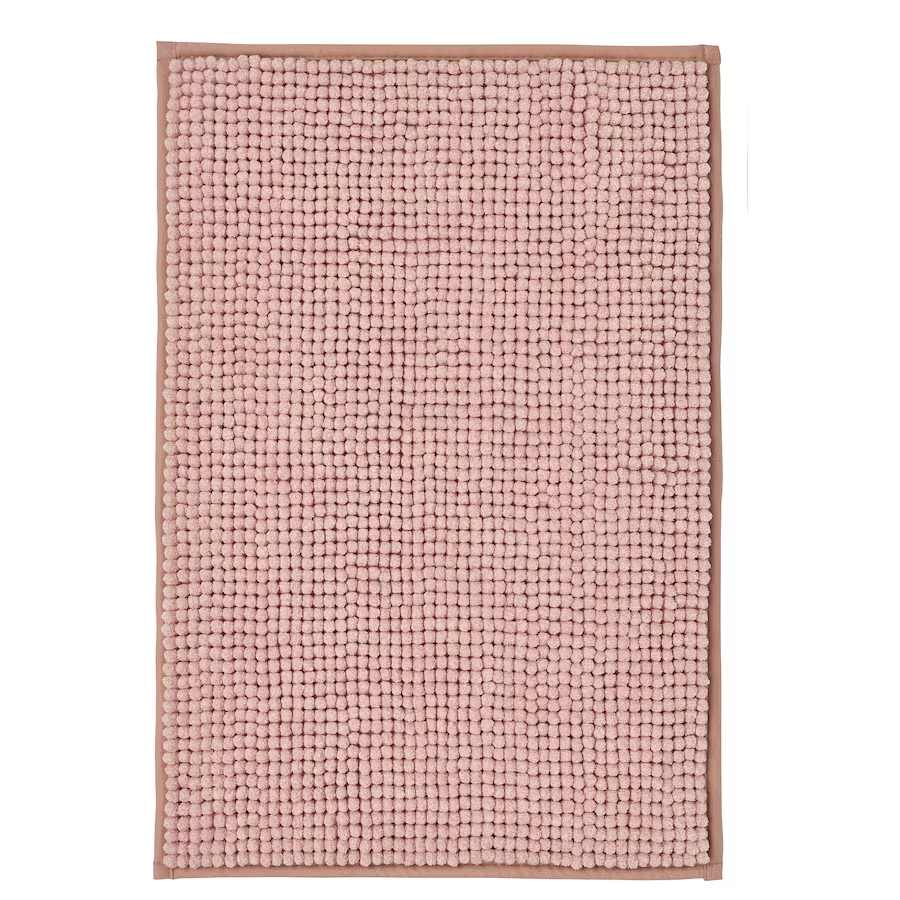 IKEA TOFTBO Bath mat, light pink, 40x60 cm