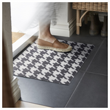 IKEA TOMTRATT Door mat, light grey/dark grey, 40x60 cm