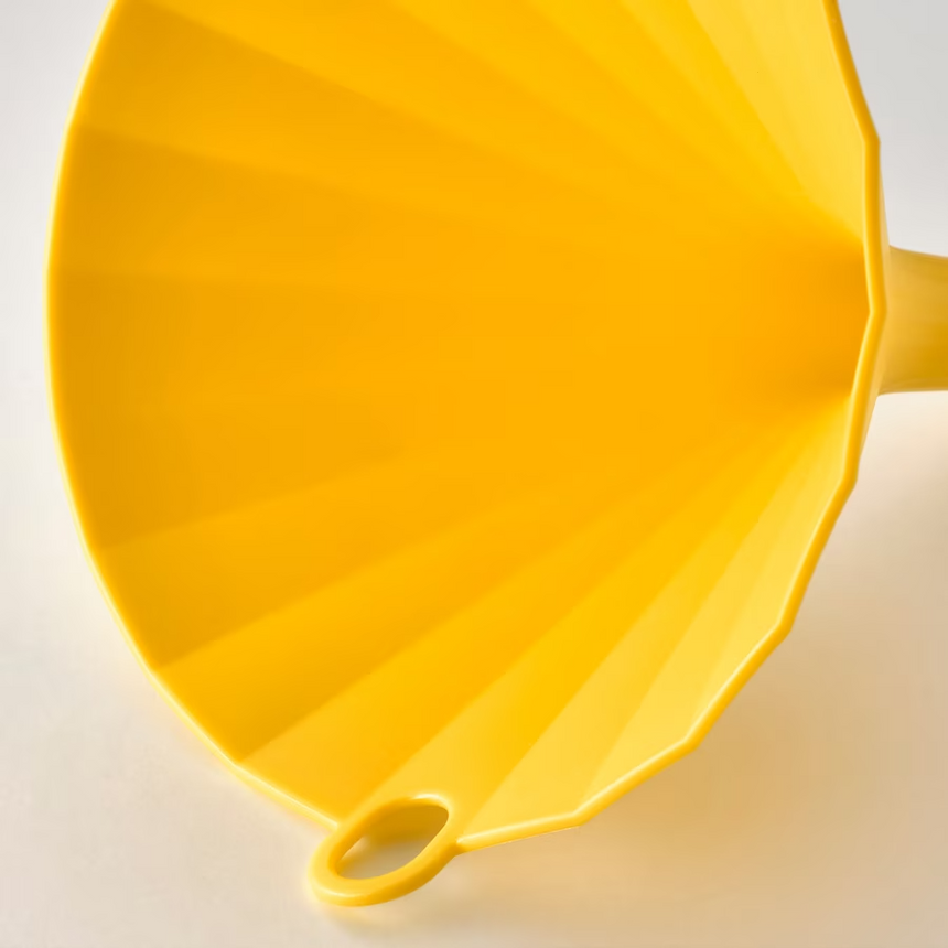 IKEA UPPFYLLD Funnel Bright Yellow 11.5 cm